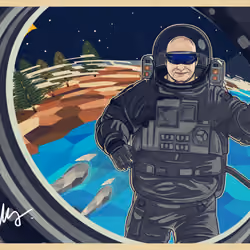 Postcard from Space #921
