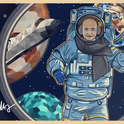 Postcard from Space #1060
