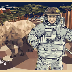 Postcard from Space #1264