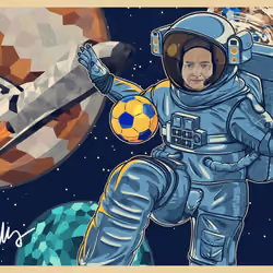 Postcard from Space #1673