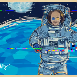 Postcard from Space #1809