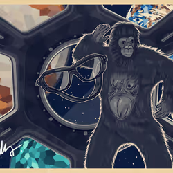 Postcard from Space #1466
