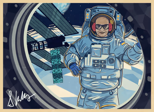 Postcard from Space #1084