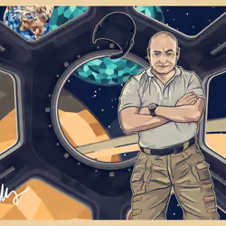 Postcard from Space #1035