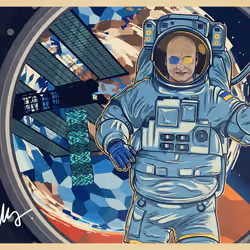 Postcard from Space #2073