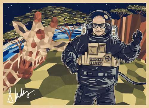 Postcard from Space #1087