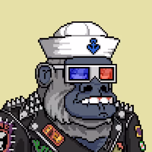 Bored Gorilla Yacht Club #4382