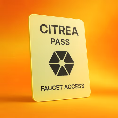 Citrea Faucet Pass 2
