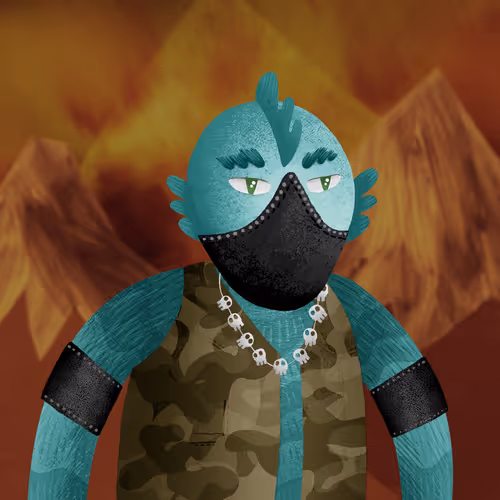 CryptoMonster Warrior #8