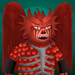 CryptoMonster Warrior #45