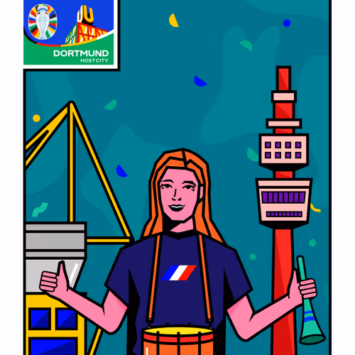 Uefa Euro 2024 The Dortmund Collection French Edit
