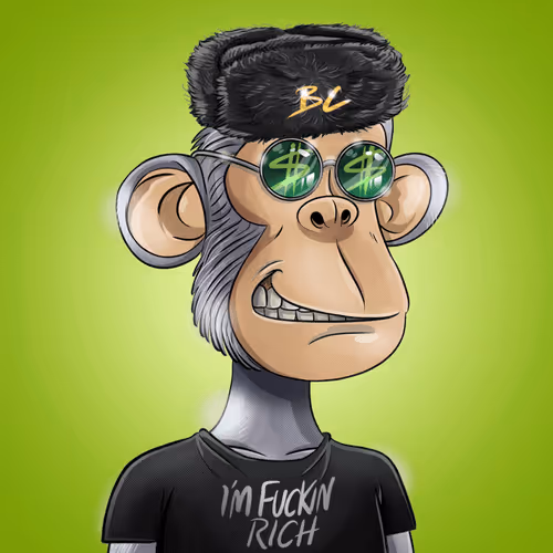 Party Ape Billionaire Club #754