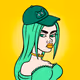 6885