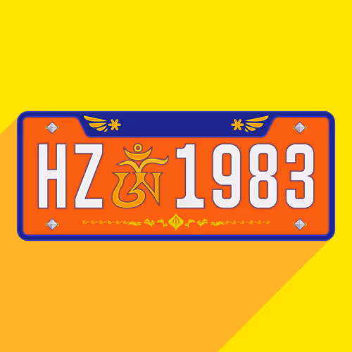 Metaverse License Plate