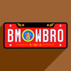 Meta License Plates #2073