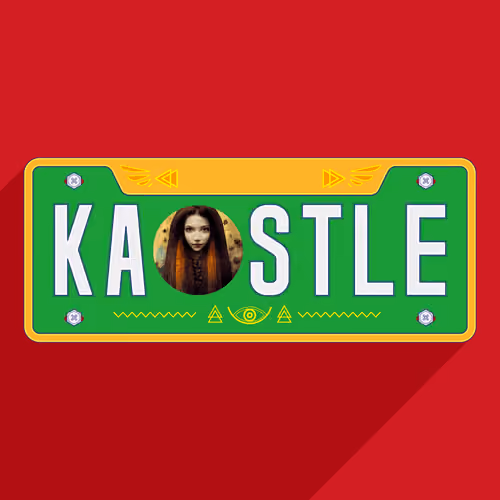 Meta License Plates #2066