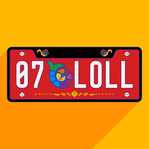 Metaverse License Plate