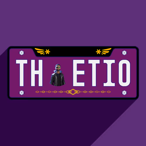 Metaverse License Plate