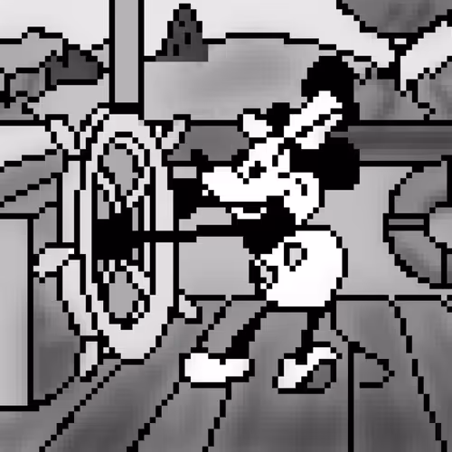 Steamboat Willie Pixel (Official)