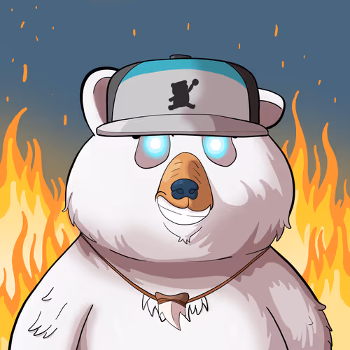 #5506 • Drippy Dowdy Milky Bear