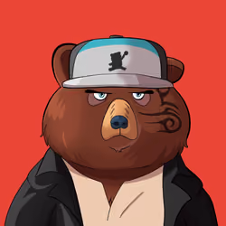 #4703 • Tacky Edumacated Coffee Bear