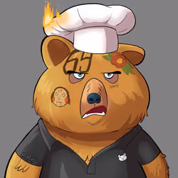 #2687 • Sexy Curvy Butterscotch Bear
