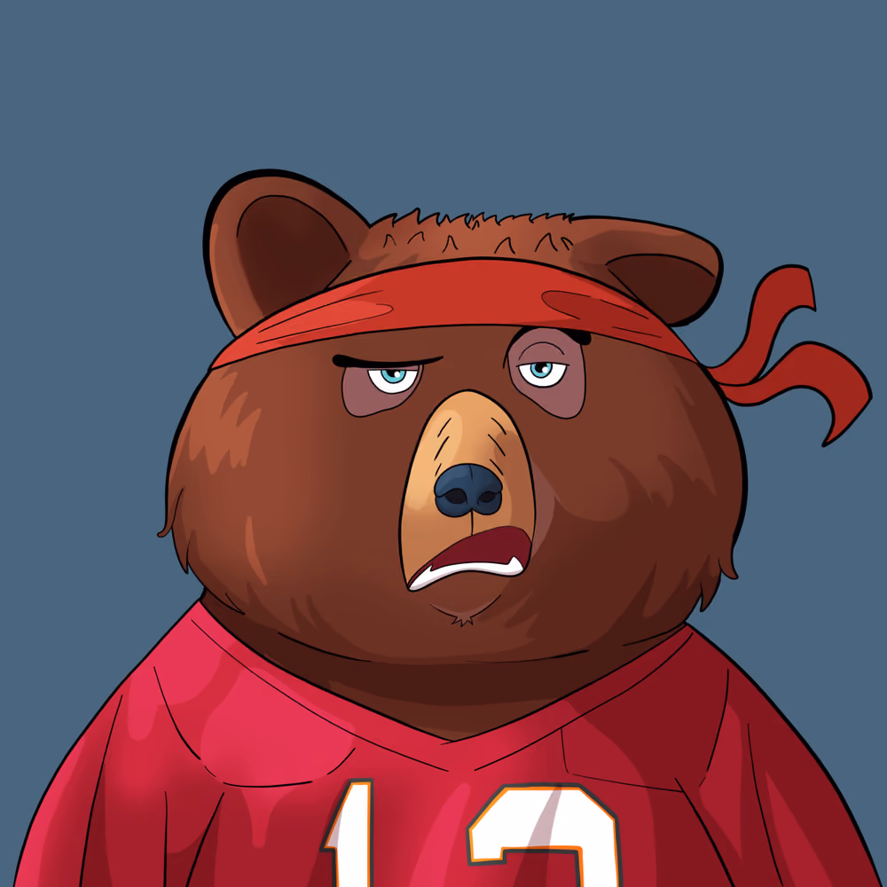#5544 • Sludgy Hazy Brown Bear