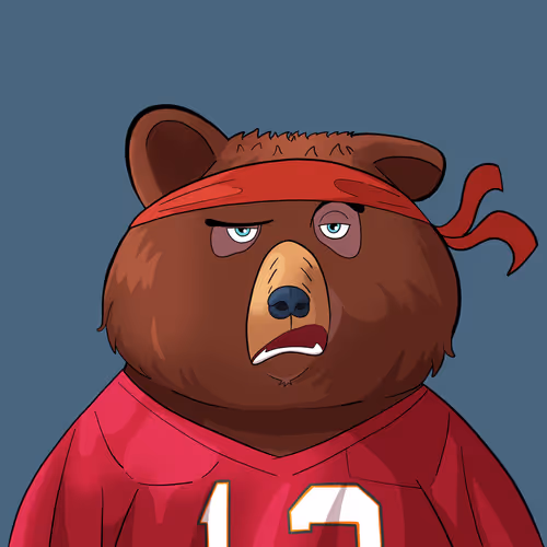 #5544 • Sludgy Hazy Brown Bear