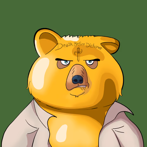 #2231 • Wealthy Scratchy Lux Bear