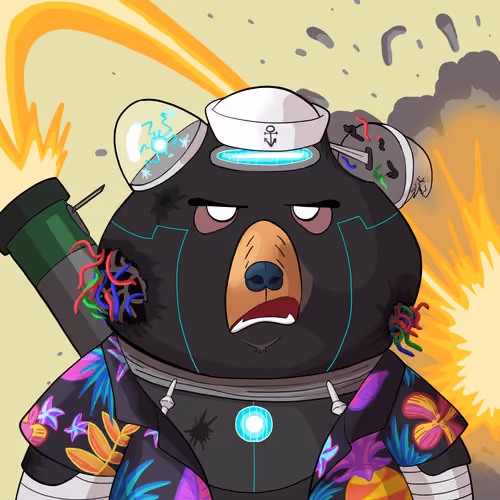 #2921 • Beefy Sexy Iron Bear