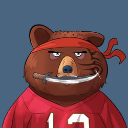 #2648 • Jaggy Gritty Coco Bear