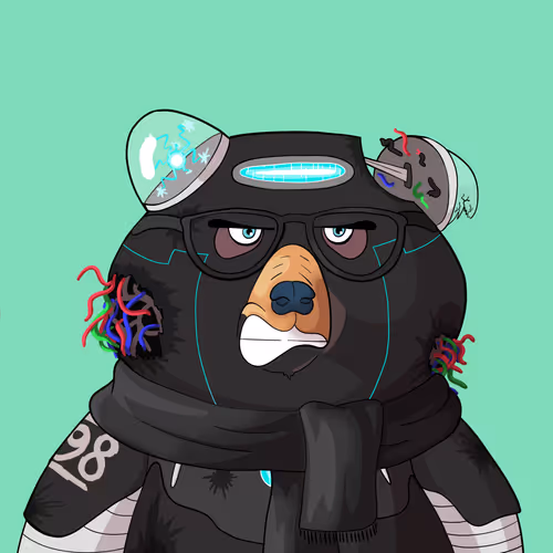 #5551 • Frisky Jumbly Robot Bear