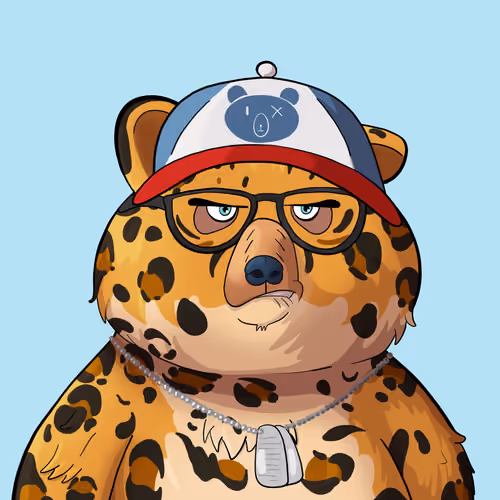#4392 • Bad-News Gritty Flecky Bear