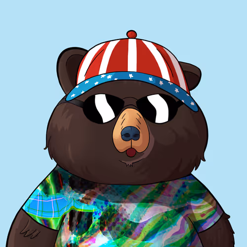 #5553 • Cakey Tacky Black Bear