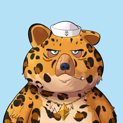 #2647 • Bruiser Big-Nasty Leopard Bear