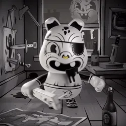 Lil' Oozy the Jester On-Chain Dominatrix