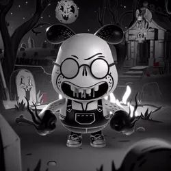 McBoil the Ghoulish Silly String Fine Artist