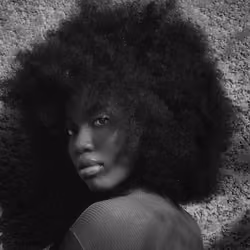 Foncé Afro