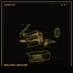 Archive #258 - BELLOWS AIR PUMP