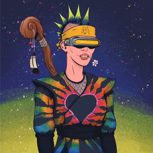 Tie Dye Ninja #7728