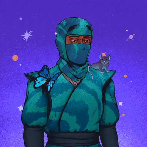 Tie Dye Ninja #6702