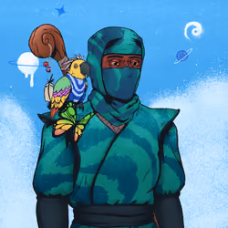 Tie Dye Ninja #6383