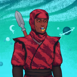 Tie Dye Ninja #4423