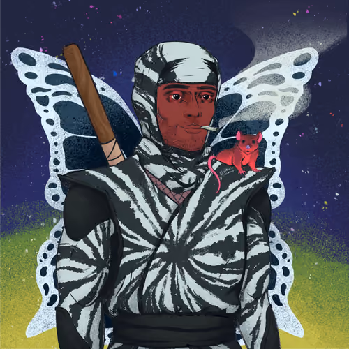 Tie Dye Ninja #7730