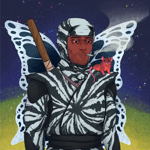 Tie Dye Ninja #7730