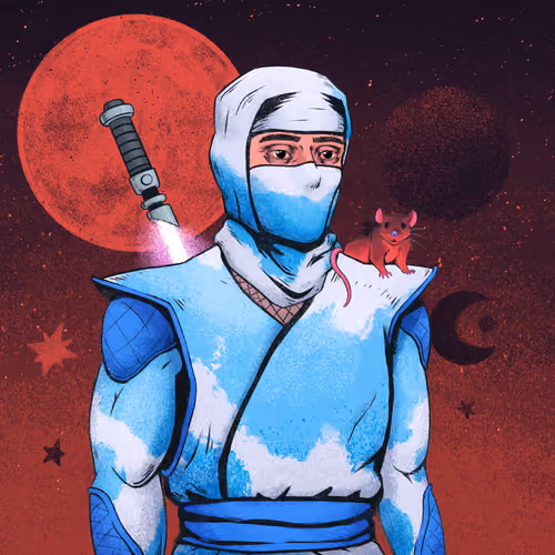 Tie Dye Ninja #1504