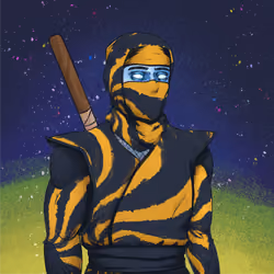 Tie Dye Ninja #2147