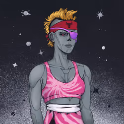 Tie Dye Ninja #7038