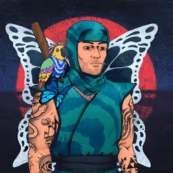 Tie Dye Ninja #4615