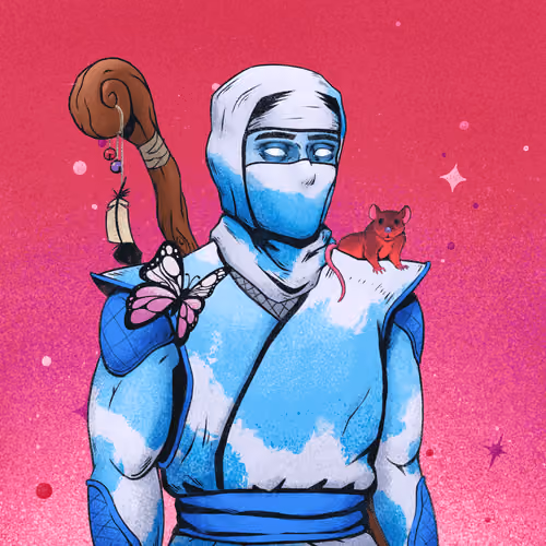 Tie Dye Ninja #5869